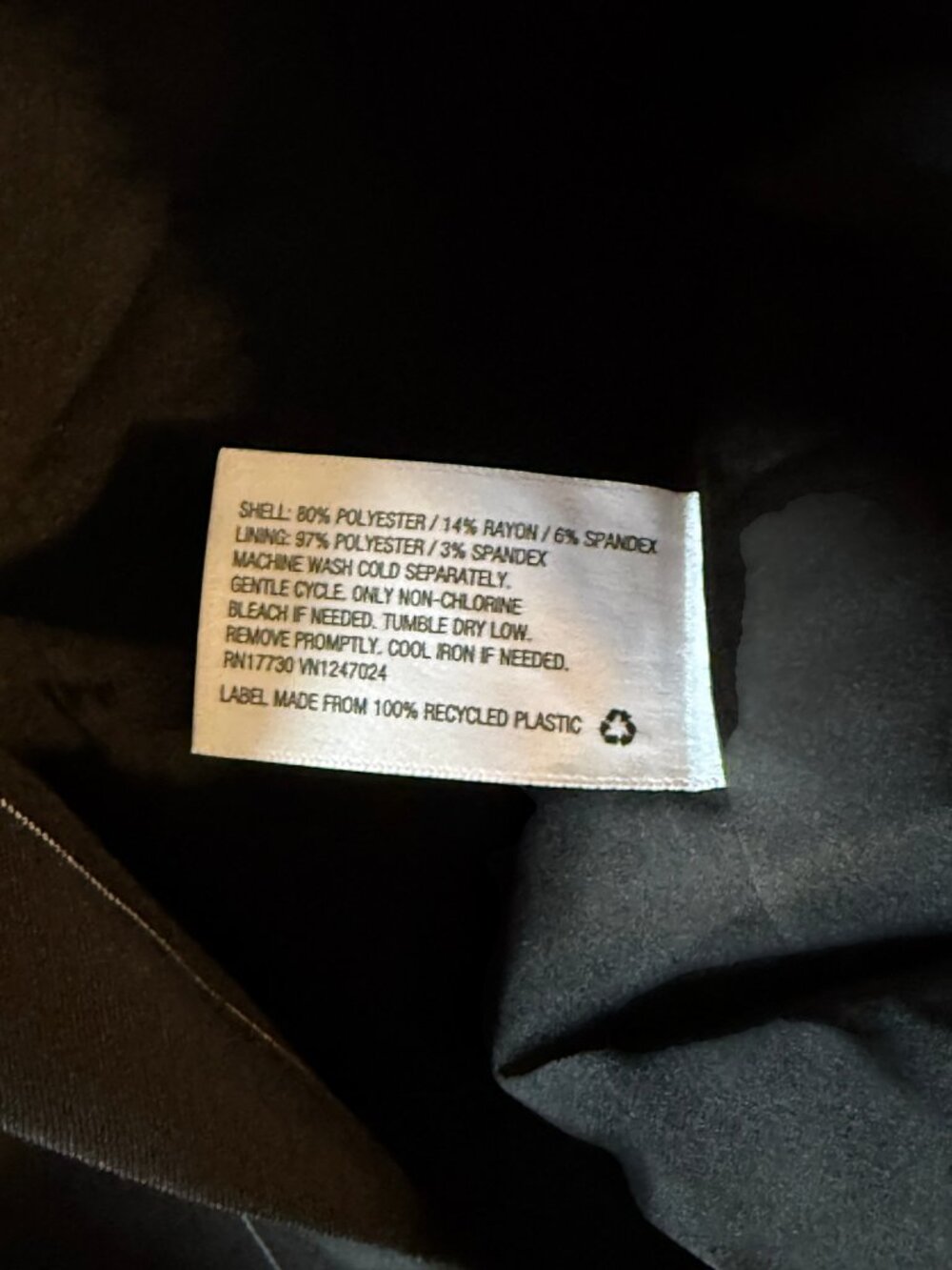 Nili Lotan x Target Pinstripe Classic Blazer Anthracite NWT XL - Picture 5 of 5